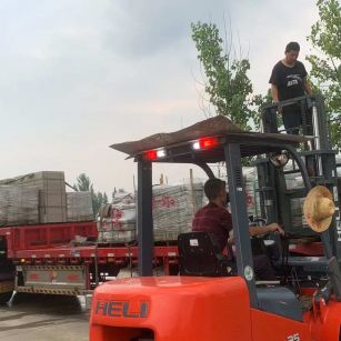 晋城 黄金麻冰裂纹，地铺石装车