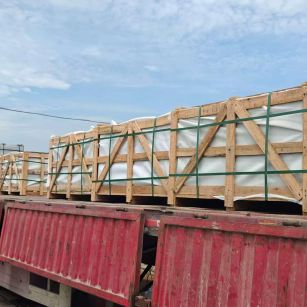 晋城 芝麻白花岗岩地铺石出口专车-泰国游