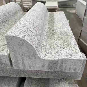 晋城 白麻花岗岩S型路沿石，路侧石，马路牙子等