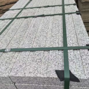 晋城 白麻花岗岩直行盲道石，盲条，地铺石