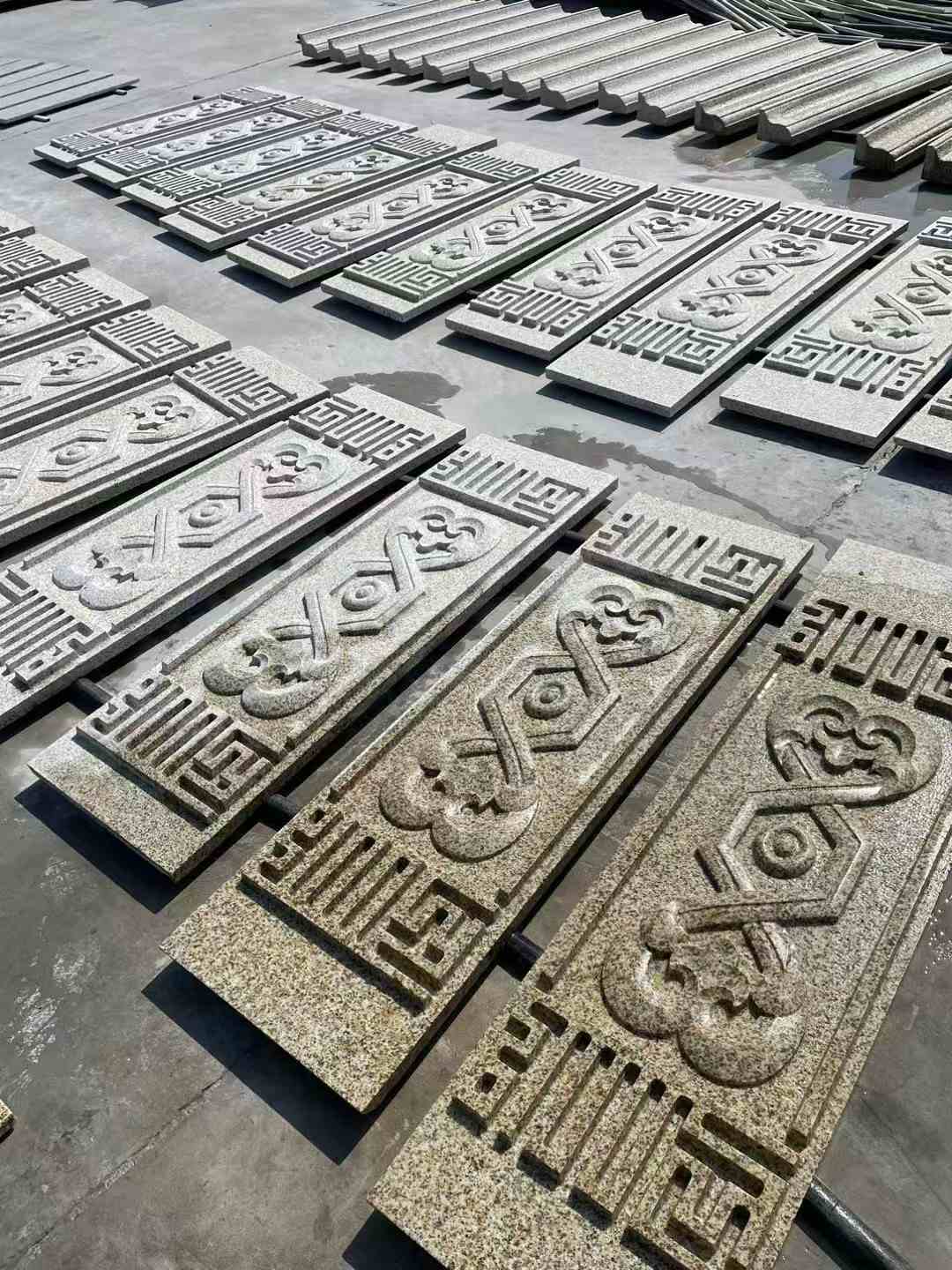 晋城 黄金麻花岗岩外墙雕刻板