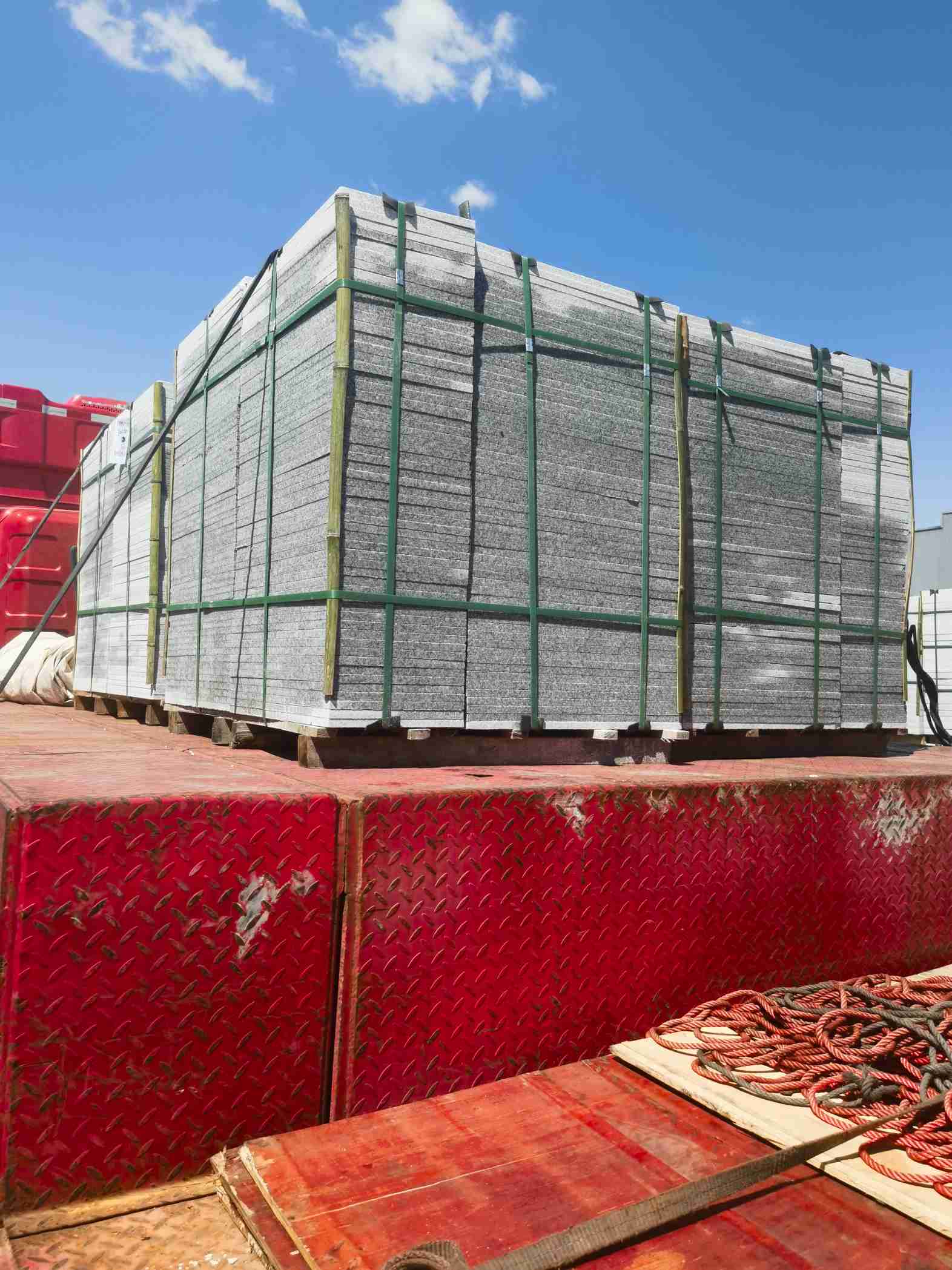 晋城 芝麻白火烧规格板地铺石300*600/600*600