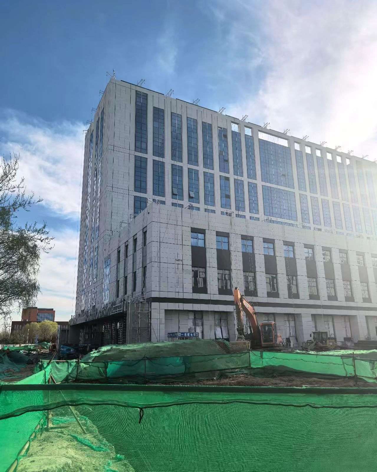 晋城 白麻花岗岩石材外墙干挂